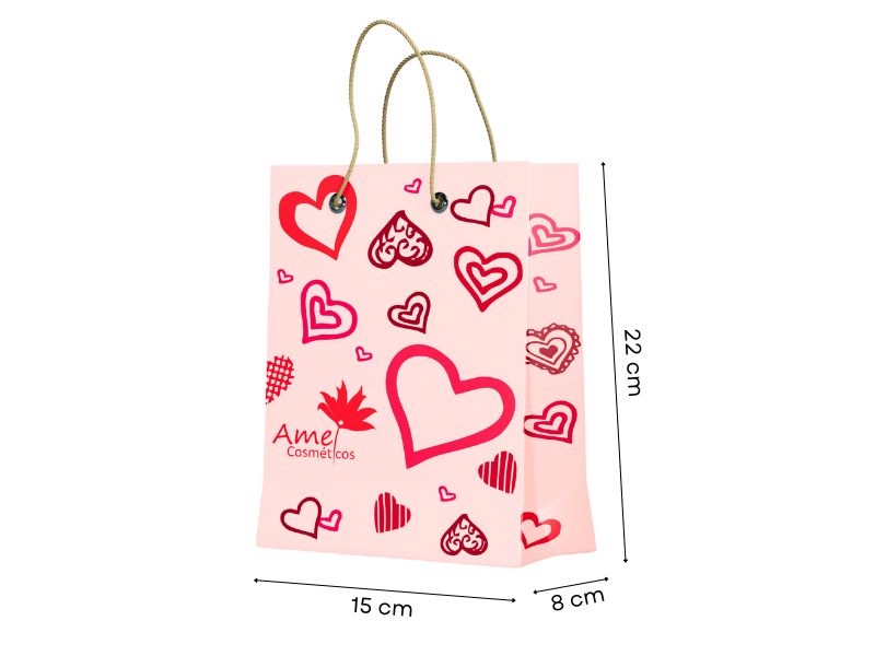 Sacola de papel - Dia dos Namorados 2025