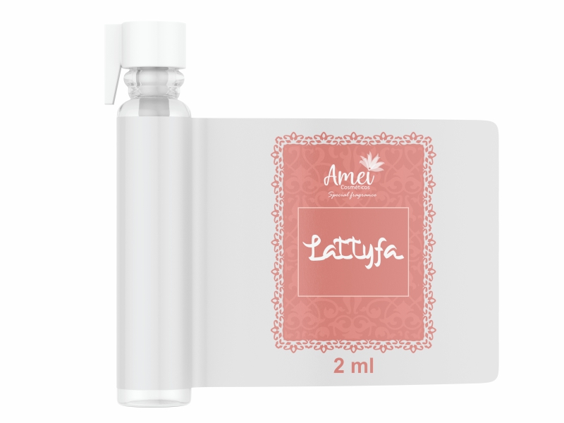 Amostra do Perfume Amei Cosm�ticos Lattyfa (2ml)