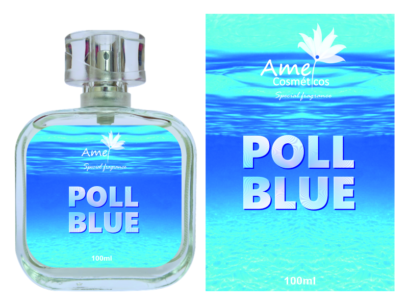Perfume Amei Cosm�ticos Poll Blue 100ml