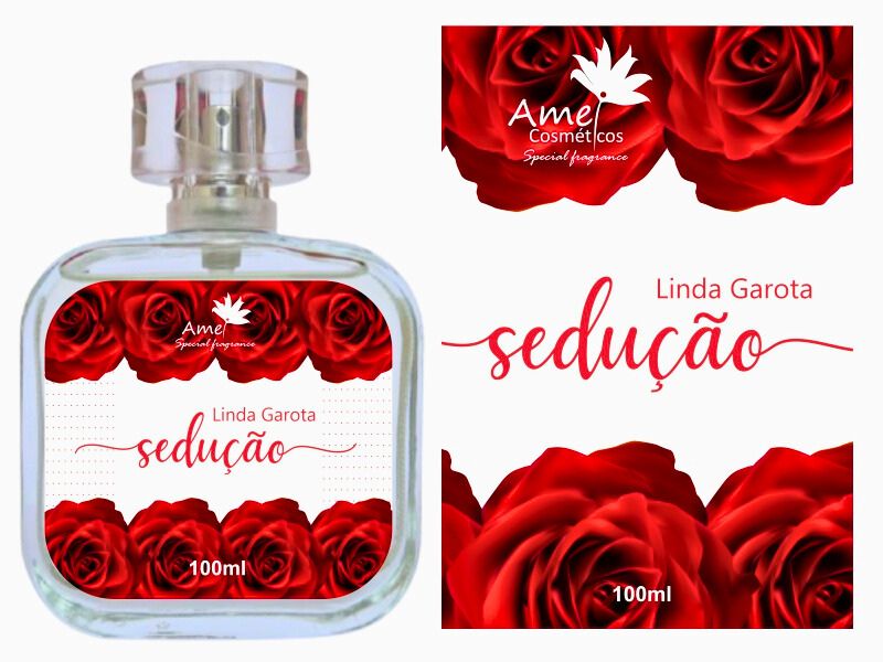 Perfume Amei Cosm�ticos Linda Garota Sedu��o 100ml