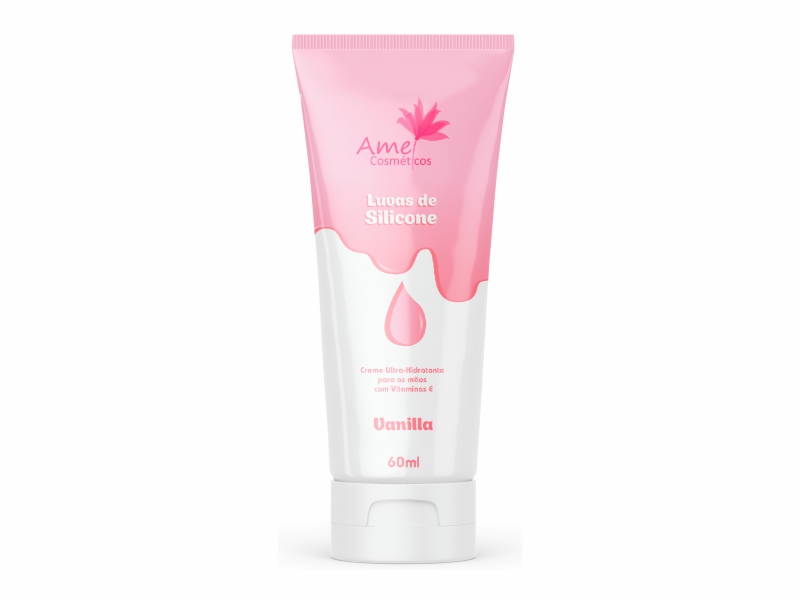 Luvas de Silicone - Creme Ultra Hidratante Amei Cosm�ticos