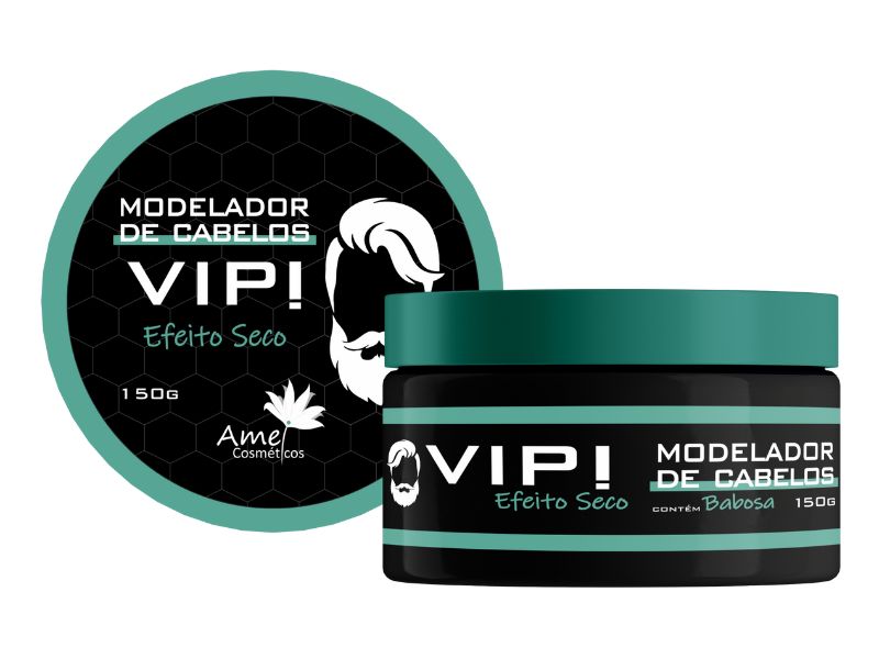 Modelador de Cabelos Vip! Efeito Seco - Amei Cosm�ticos