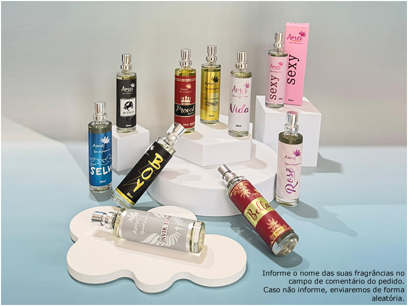 Kit com 12 perfumes de 30ml + frete gr�tis + site + loja