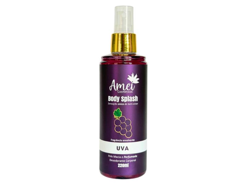 Body Splash Uva Amei Cosm�ticos 220ml