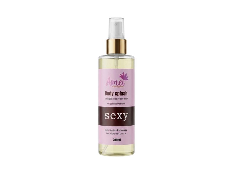 Body Splash Sexy Amei Cosm�ticos 200ml