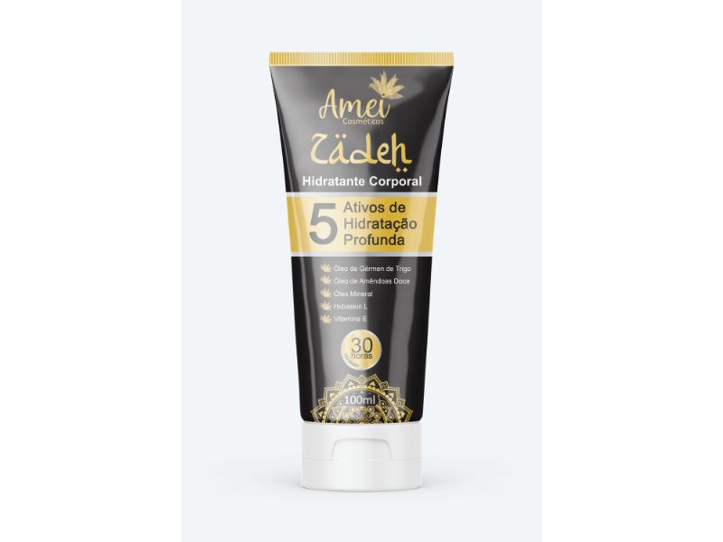 Hidratante Corporal Amei Cosm�ticos Zadeh - 100ml