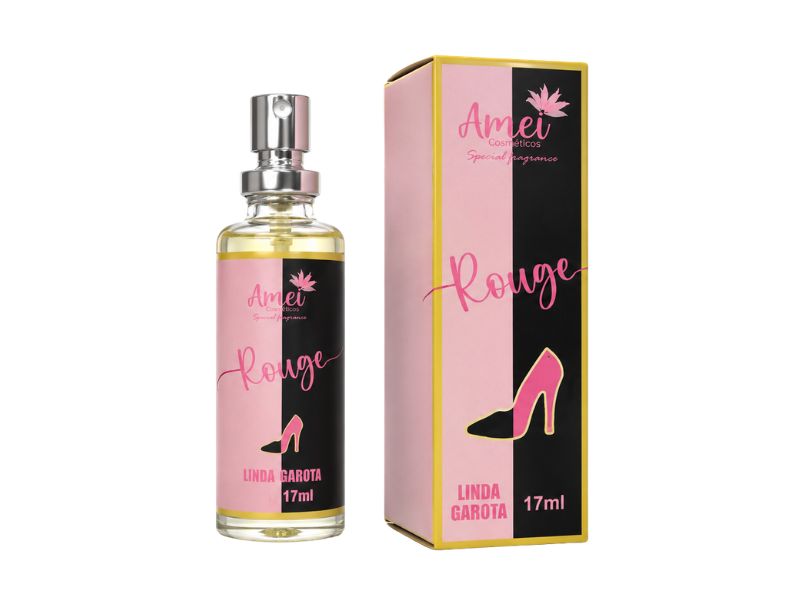 Perfume Amei Cosm�ticos Linda Garota Rouge 17ml