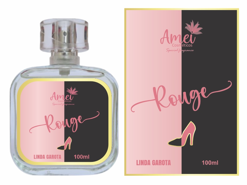 Perfume Amei Cosm�ticos Linda Garota Rouge 100ml