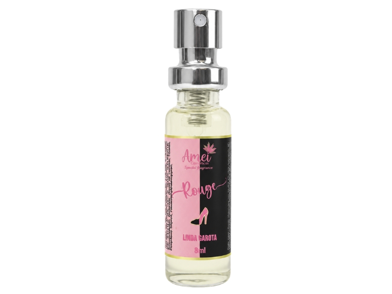 Amostra do Perfume Amei Cosm�ticos Linda Garota Rouge 8ml