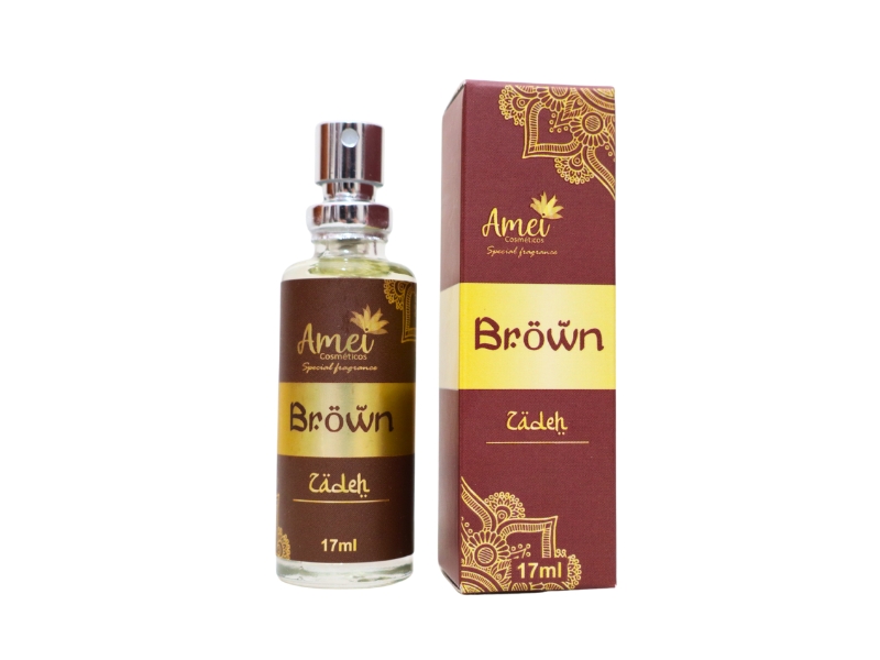 Perfume Amei Cosm�ticos Brown 17ml