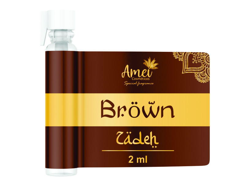Amostra do Perfume Amei Cosm�ticos Brown (2ml)