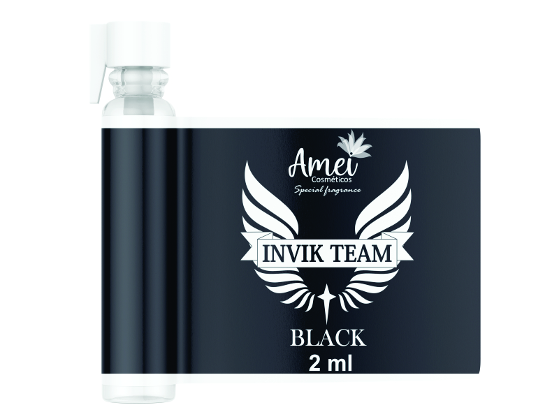 Amostra do Perfume Amei Cosm�ticos Invik Team Black (2ml)