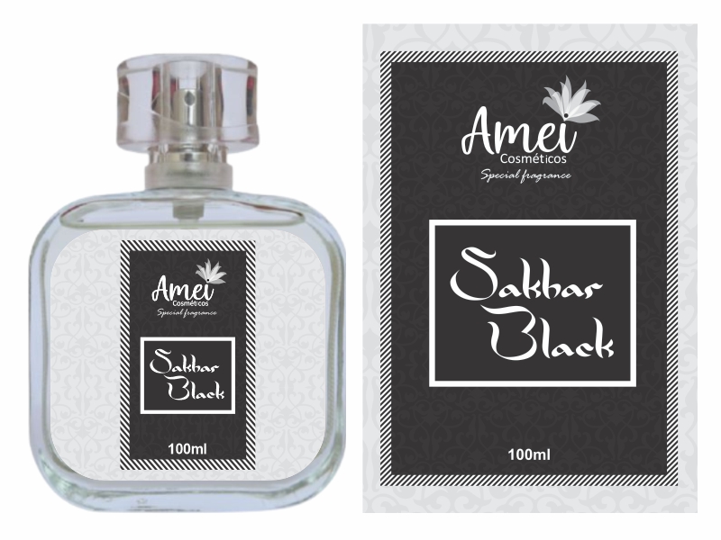 Perfume Amei Cosm�ticos Sakhar Black 100ml